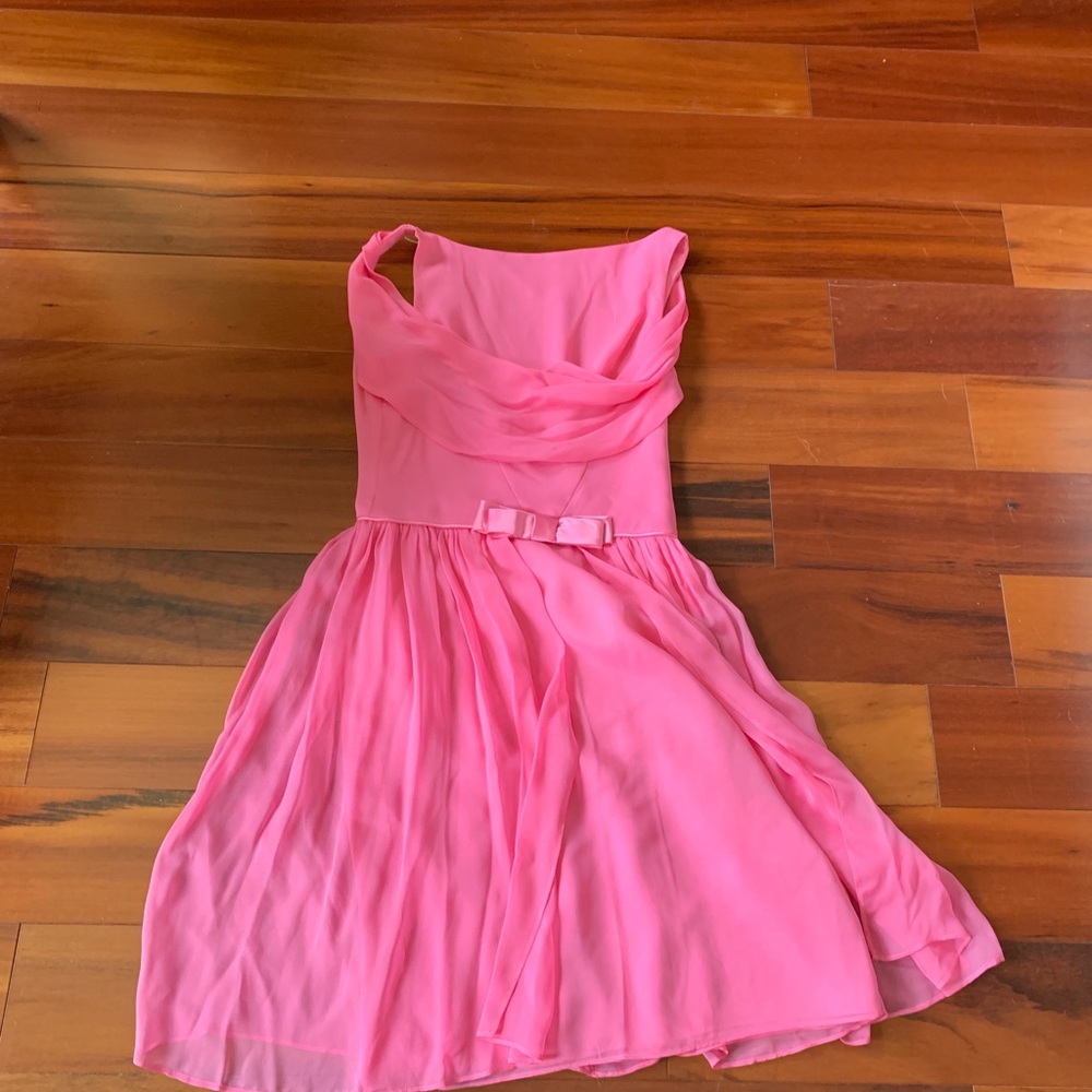 Milly dress- pink chiffon— never worn
